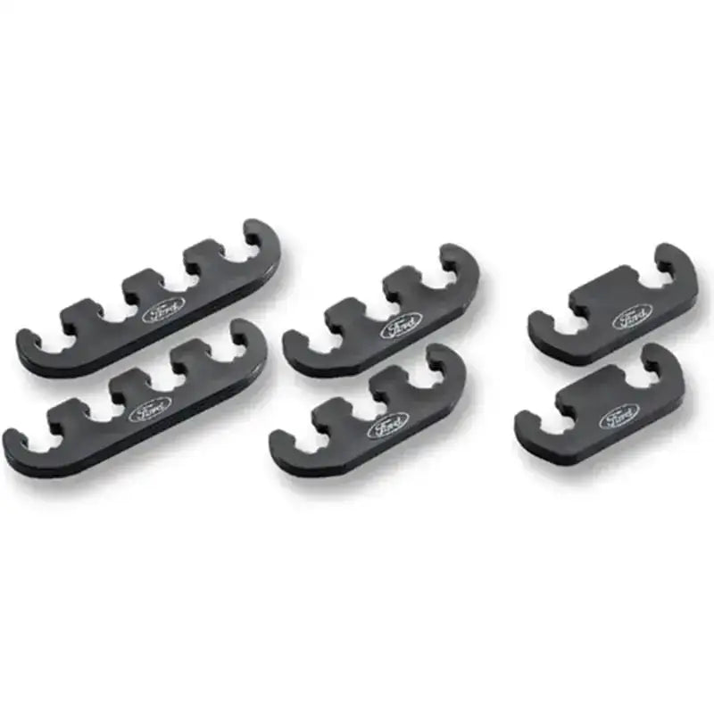Ford Racing Wire Dividers 4 to 3 2 - Black w/ White Logo - Engine Components