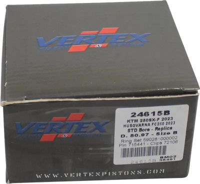 Forged Replica Piston Kit - VERTEX