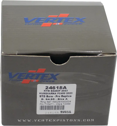 Forged Replica Piston Kit - VERTEX