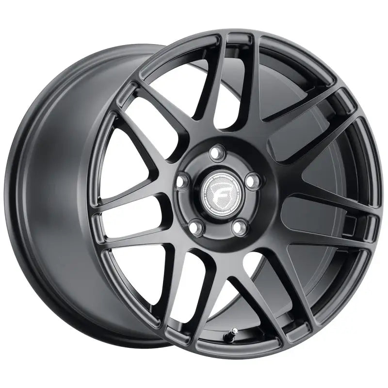 Black alloy car wheel.