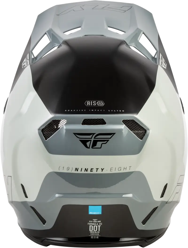 Formula Cc Glide Helmet Grey/Light Grey/Black Xs - FLY RACING