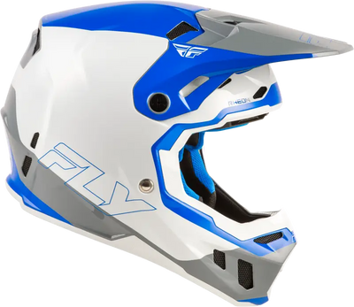 Formula Cc Glide Helmet Blue/Light Grey/Grey Sm - FLY RACING