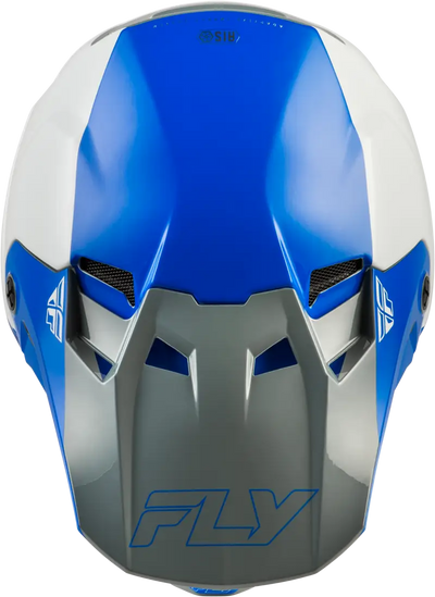 Formula Cc Glide Helmet Blue/Light Grey/Grey Sm - FLY RACING
