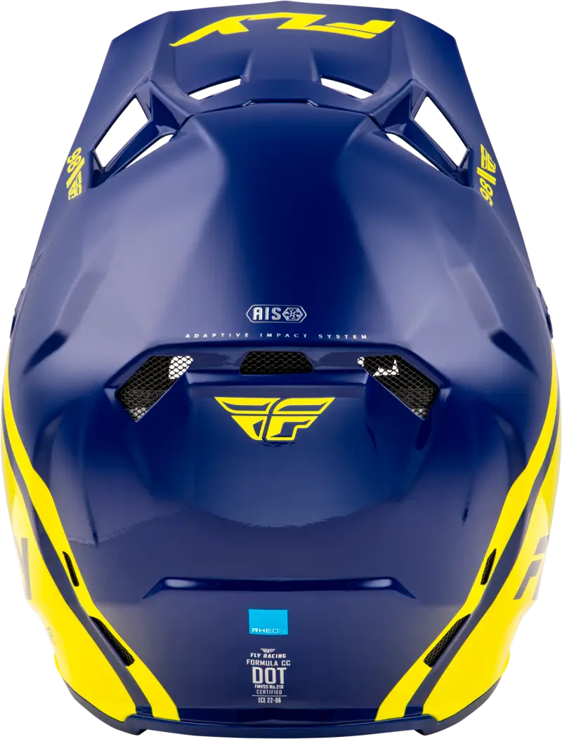 Formula Cc Objective Helmet Navy/Yellow Md