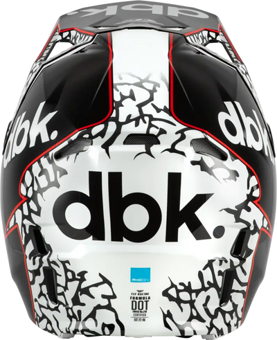 Formula Cp Dbk Helmet Black/White/Red Xl - FLY RACING
