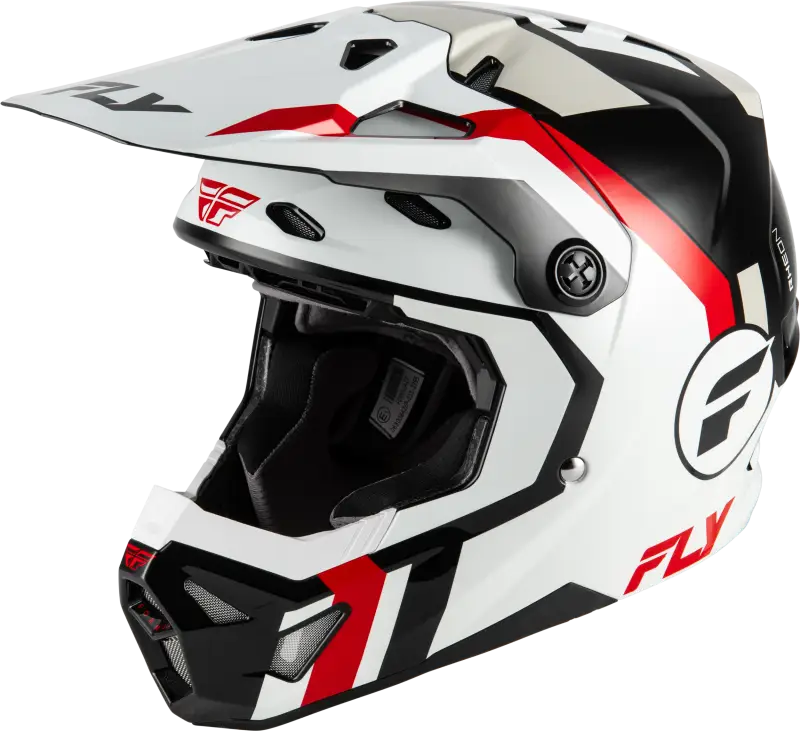 Formula Cp Seal Helmet White/Black/Red Xl - FLY RACING