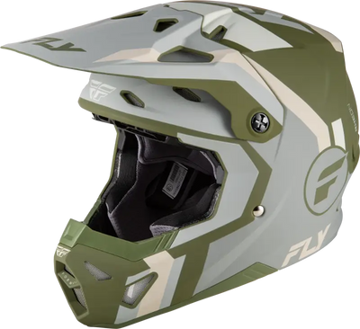 Formula Cp Seal Helmet Matte Stone/Khaki/Olive Xs - FLY RACING