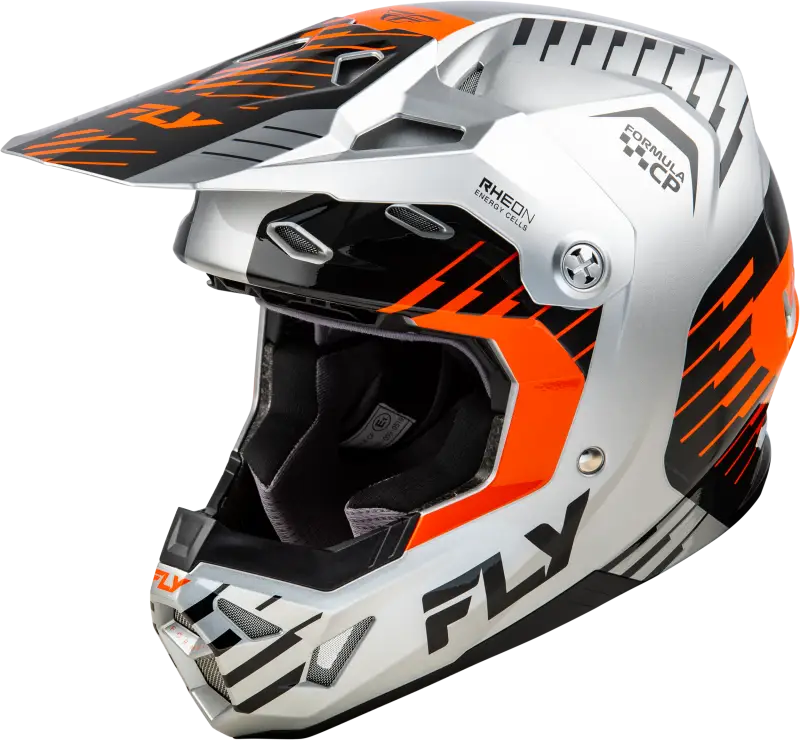 Formula Cp Slice Helmet Grey/Orange/Black 2x