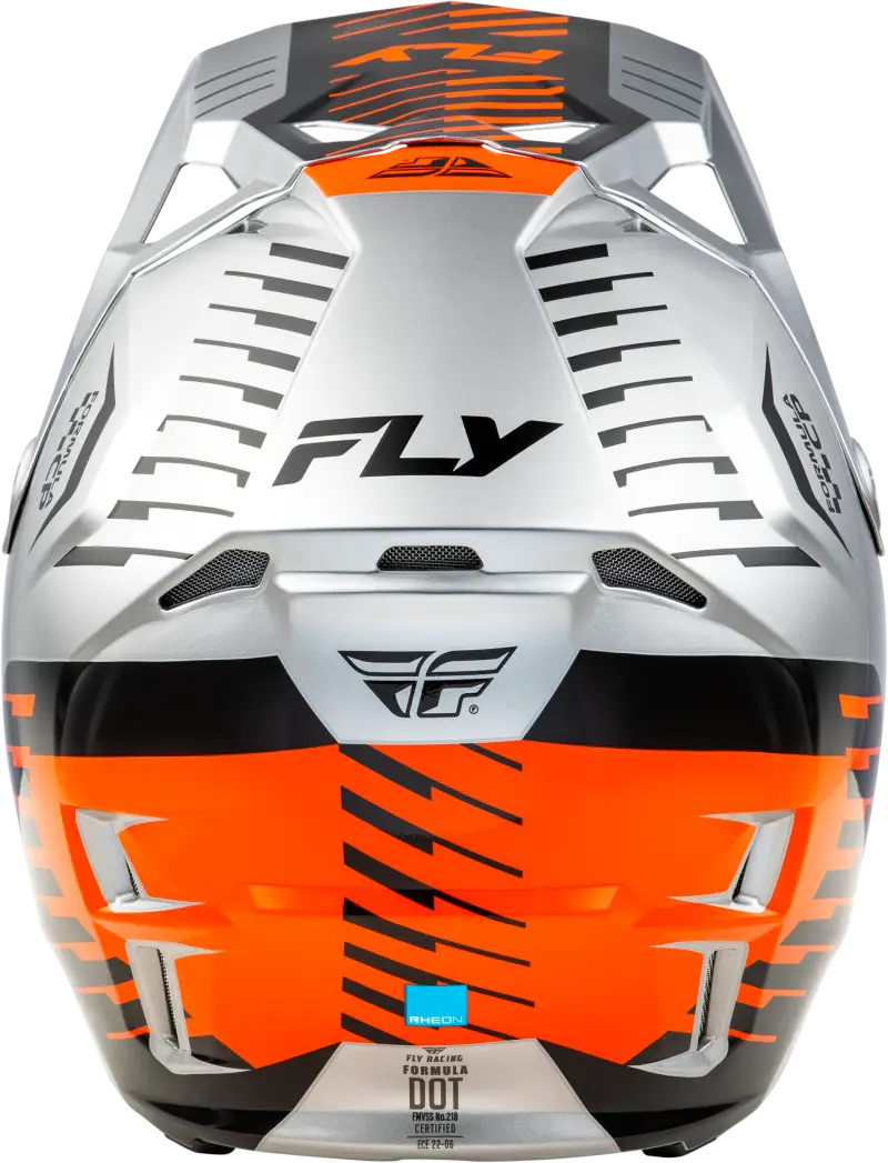 Formula Cp Slice Helmet Grey/Orange/Black Md