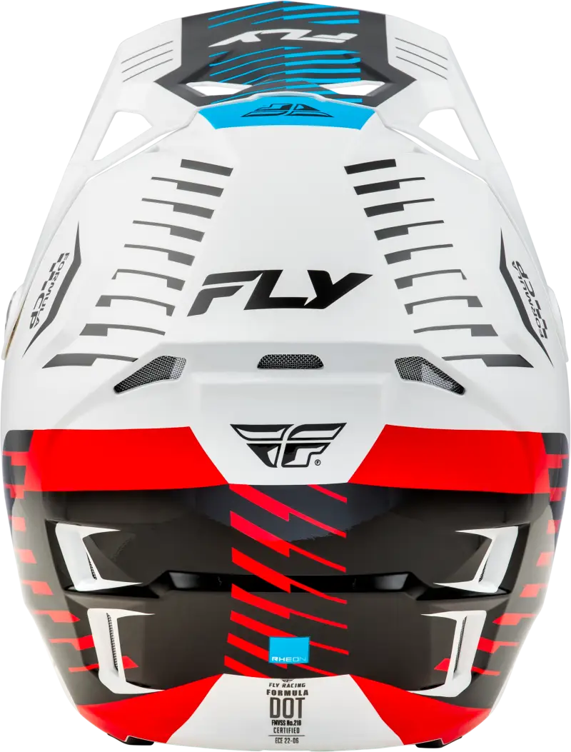 Formula Cp Slice Helmet White/Red/Cyan 2x