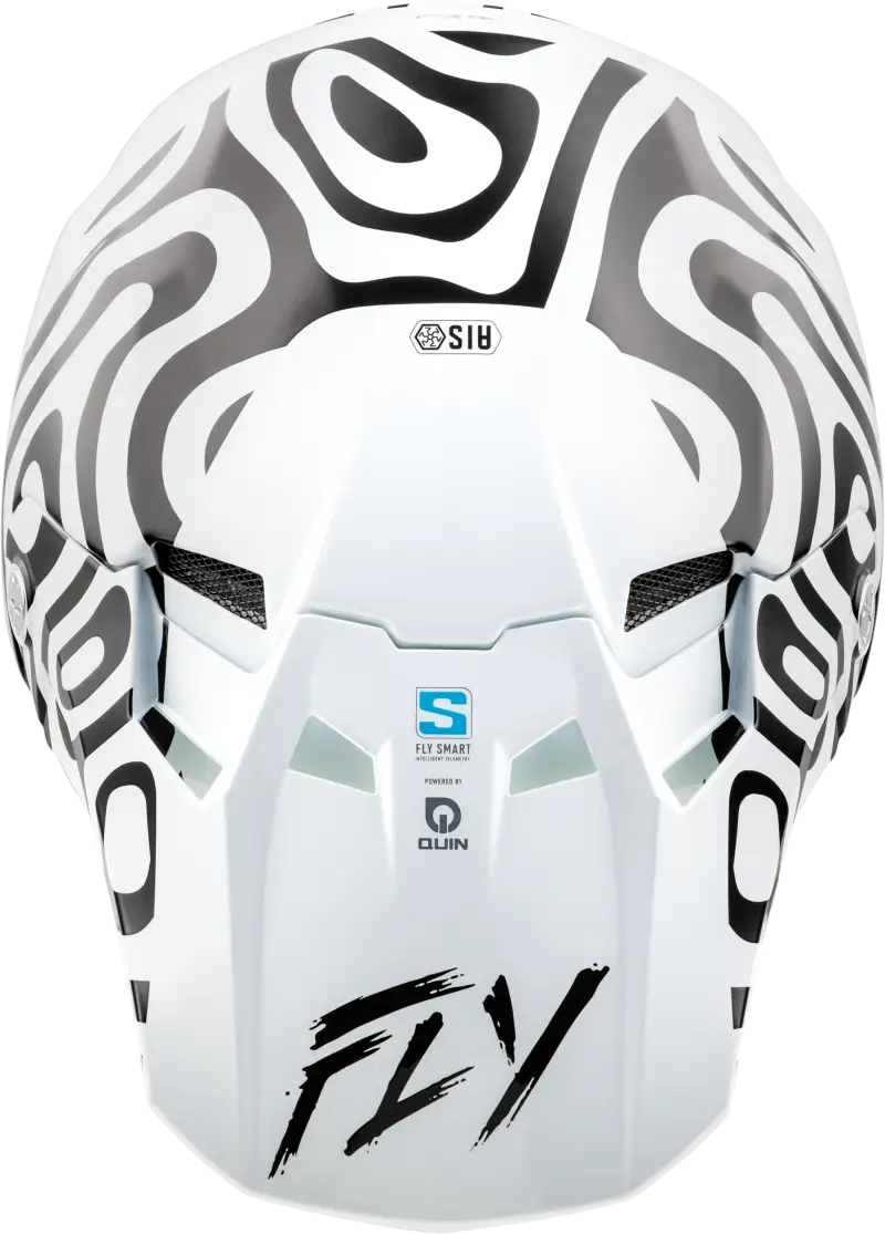 Formula S Carbon Abyss Helmet White/Black Lg