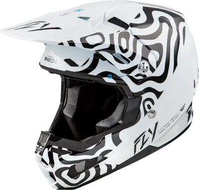 Formula S Carbon Abyss Helmet White/Black Md