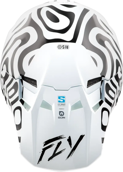 Formula S Carbon Abyss Helmet White/Black Sm