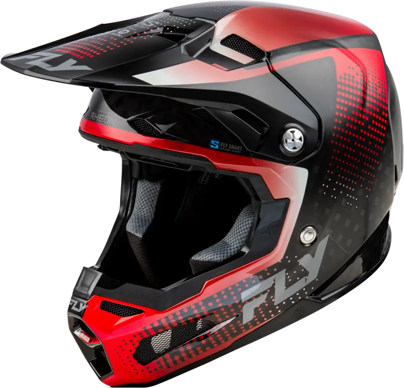 Formula S Carbon Protocol Helmet Black Carbon/Red Lg