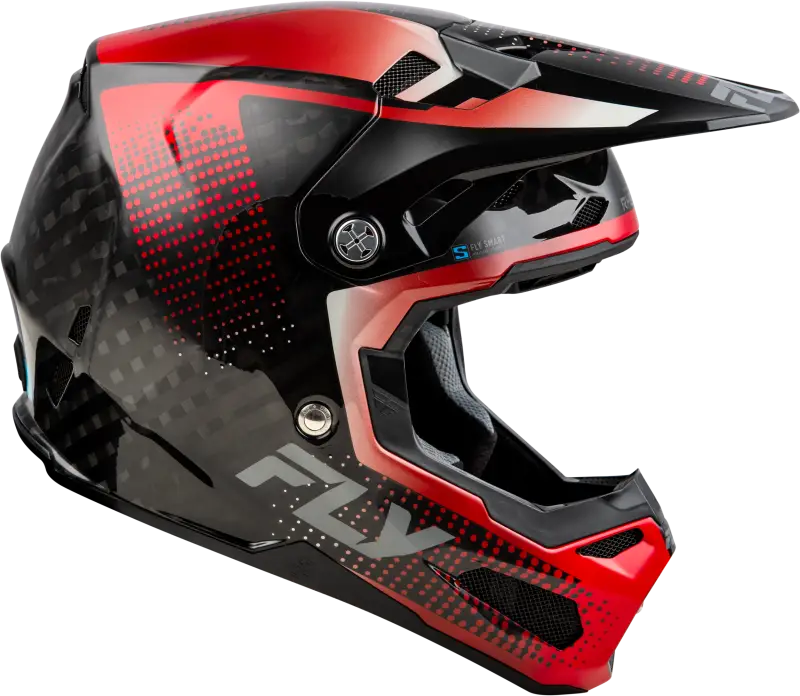 Formula S Carbon Protocol Helmet Black Carbon/Red Xl