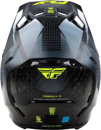Formula S Carbon Protocol Hlmt Black Carbon/Grey/Hi Vis Xs