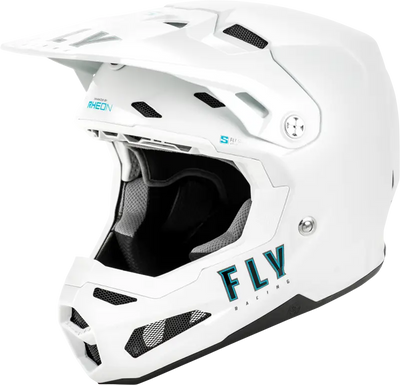 Formula S Carbon Solid Helmet White Md