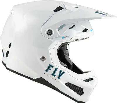 Formula S Carbon Solid Helmet White Md