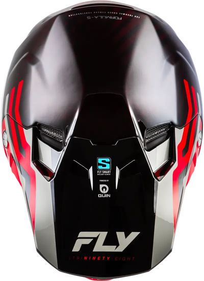 Formula S Carbon Byte Helmet Red Carbon/Red/Grey Xs - FLY RACING