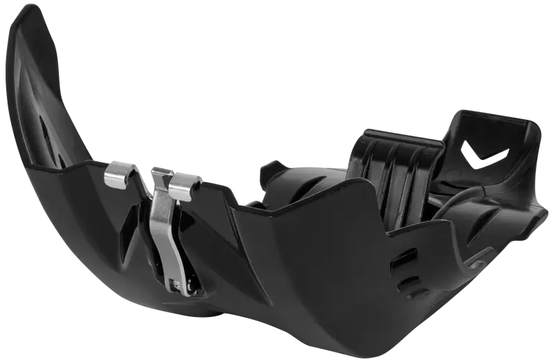 8472100001 POLISPORT Fortress Skid Plate With Link Protector Black