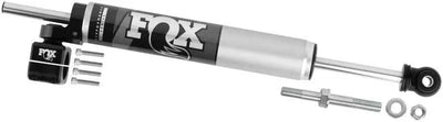 Fox 2007+ Jeep JK 8.2in 2.0 Tie Rod Clamp Steering Stabilizer 