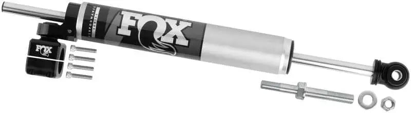Fox 2007+ Jeep JK 8.2in 2.0 Tie Rod Clamp Steering Stabilizer 