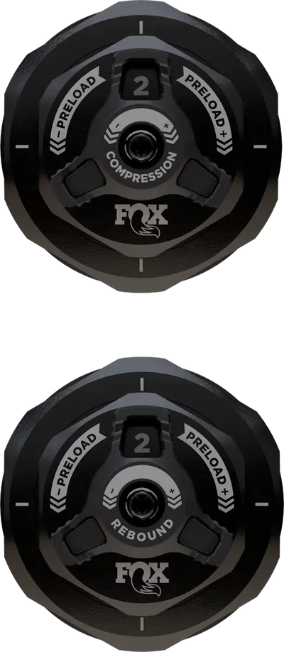 Dual Adj 49mm Cartridge Kit `14 25 Flh Non Inverted - FOX