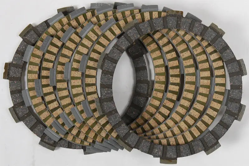 FP159-7-001 plates kit fiber showing motorcycle clutch plates for repair or upgrade