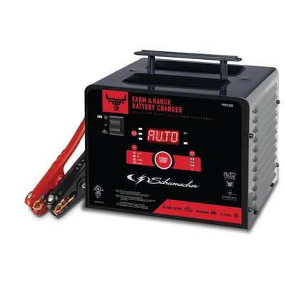 FR01335 Schumacher 200/150/40/6<>2 Amp Farm & Ranch C - Battery Charger