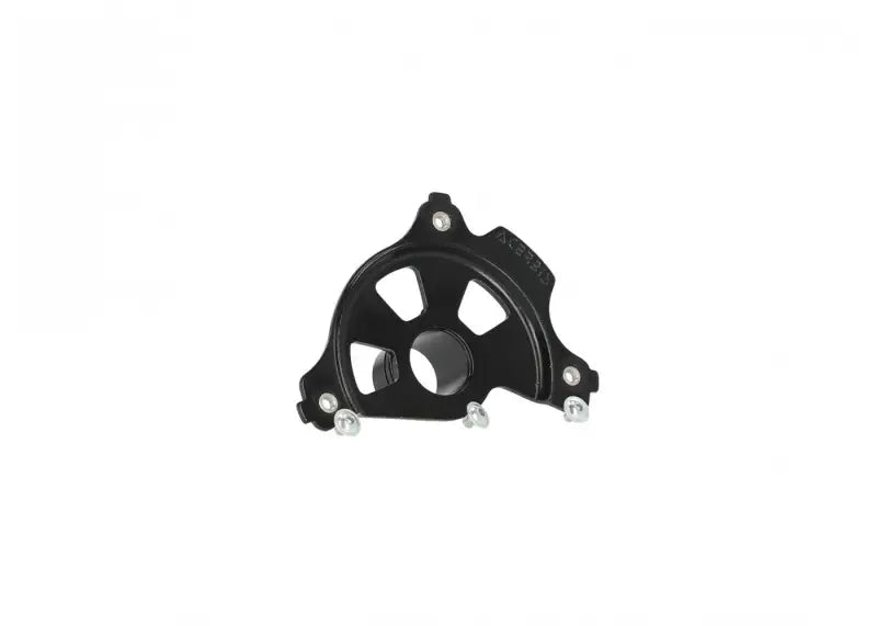 Front Disc Cover Mount Black Yam - Powersports