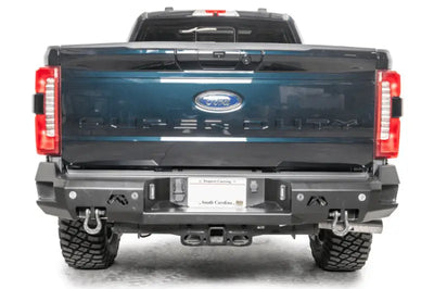 Upgrade your 2023 Ford Super Duty with the FS23-W5951-1 Fab Fours Premium Rear Bumper for superior protection and rugged style.