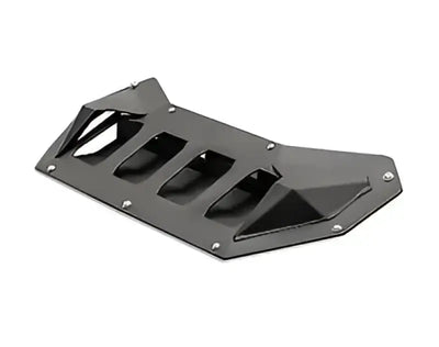 Black metal vent cover for FS99-RT1350-1 Fab Fours 1999-2016 Ford SD F250-F350 Red Ste