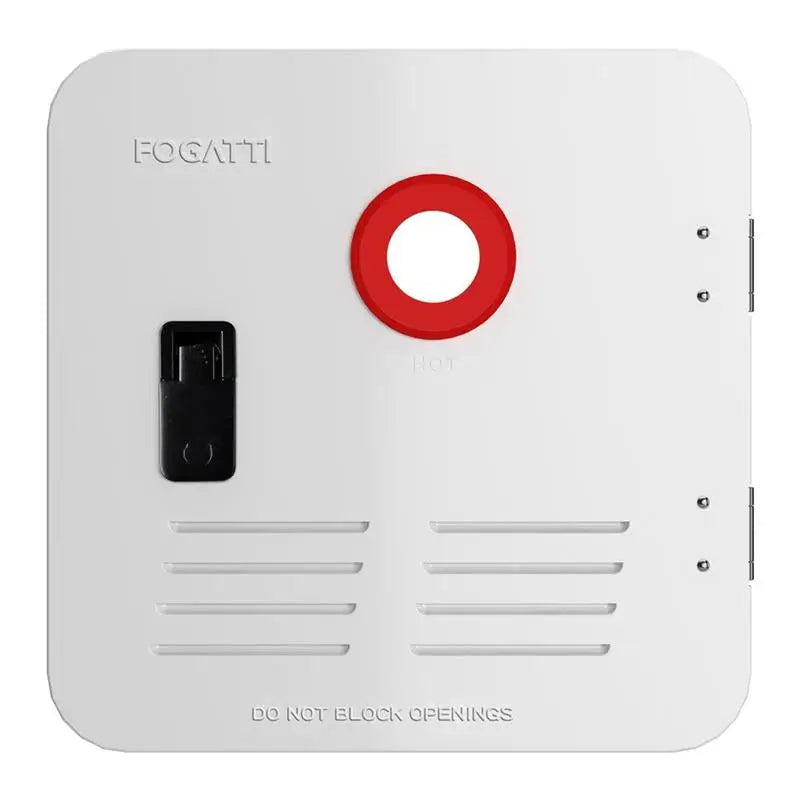 FSWD-1515/WHITE Fogatti 15x15 Door Kit in white, designed for enhanced door aesthetics and functionality.