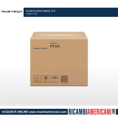 Cardboard box with shipping labels for FT181 Fabtech Sleeve product image