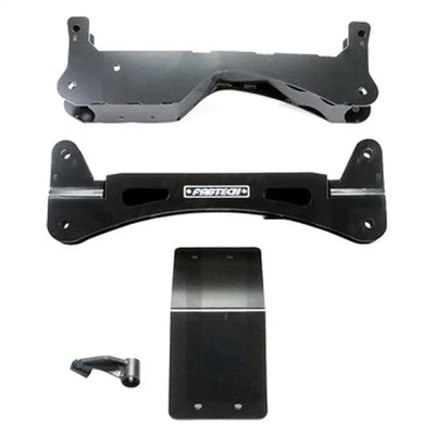FT20475BK Fabtech rear crossmember in black with dual control arms and sway bar