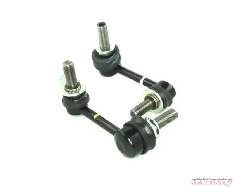Two black sway bar end links for FT30564 Fabtech Diff Drop Brkt off-road upgrade