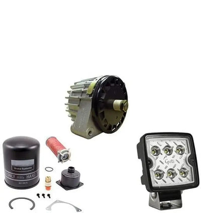 Assorted vehicle parts featuring FT90082 Fabtech Retaining Ring Ho-156, a fabtech retaining ring