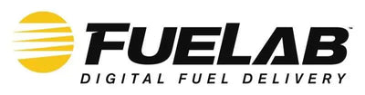 Fuelab 818 In-Line Fuel Filter Standard -6AN In/Out 10 Micron Fabric - Black 