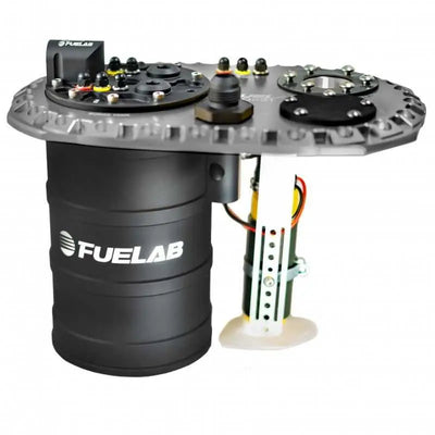 Fuelab Quick Service Surge Tank (No Lift No Pump) - Titanium 