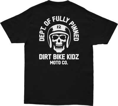 Fully Pinned Tee Black Xl - DBK