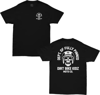Fully Pinned Youth Tee Black Yx - DBK