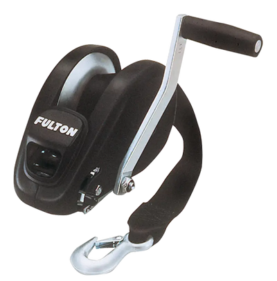 Fulton Winch 1800 Lbs. Single-Speed With 20’ Cable - Trailer Boat