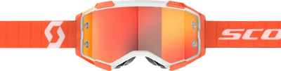 Fury Goggle Orange Chrome Works