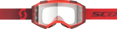 Fury Goggle Red Clear Works