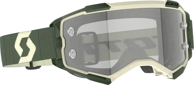 Fury Ls Goggle Kaki Green Grey Works