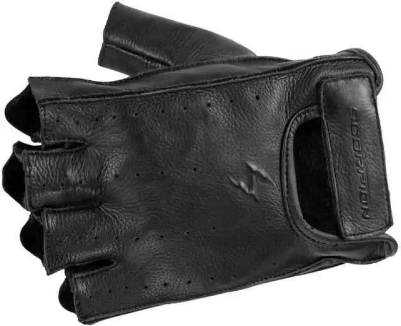G15-033 Half Cut Gloves Black Sm