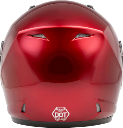 G317099N Of 17 Open Face Helmet Candy Red 3x - OF-17