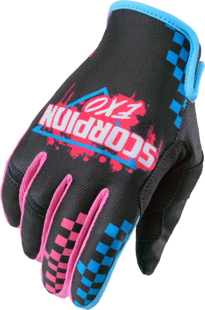 G42-033 Scorpion Exo Air-Stretch Gloves Tagger Glove Black Sm - RV and Auto Parts
