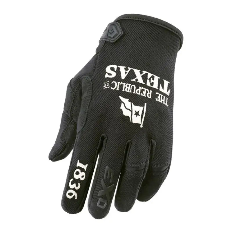 G49-056 Scorpion Exo Moto-Flex Gloves Lone Star White/Black Xl