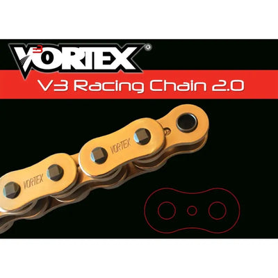 G525RX3-RCL Vortex Master Link Rx3 Rivet 525 Gld - RV and Auto Parts